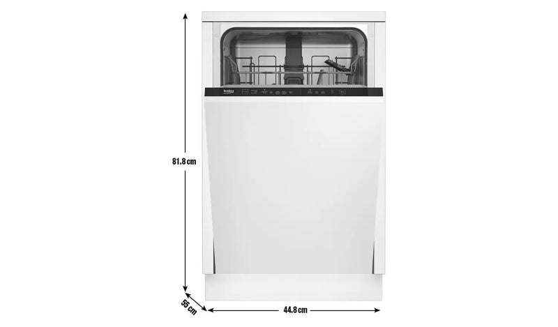 Beko DIS15020 Integrated Slimline Dishwasher
