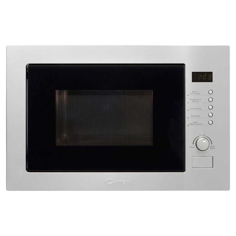 Candy MIC25GDFX 25L 900W Built-in Microwave With Grill - Stainless Steel