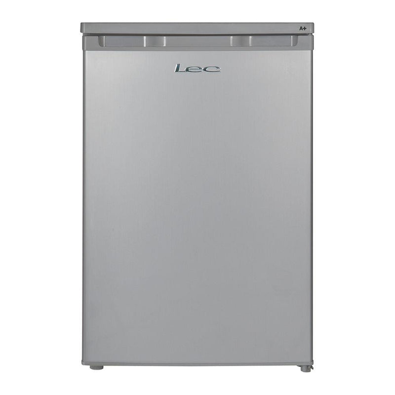 LEC Silver Undercounter Fridge with Icebox R5511S