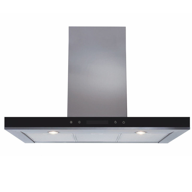 SIA 90cm Stainless Steel Linear Touch Control Kitchen Cooker Hood Extractor Fan