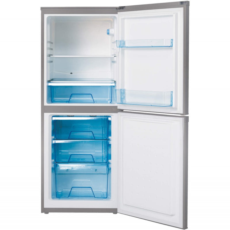 LEC TF55142s Frost Free Silver Freestanding Fridge Freezer -  444442229