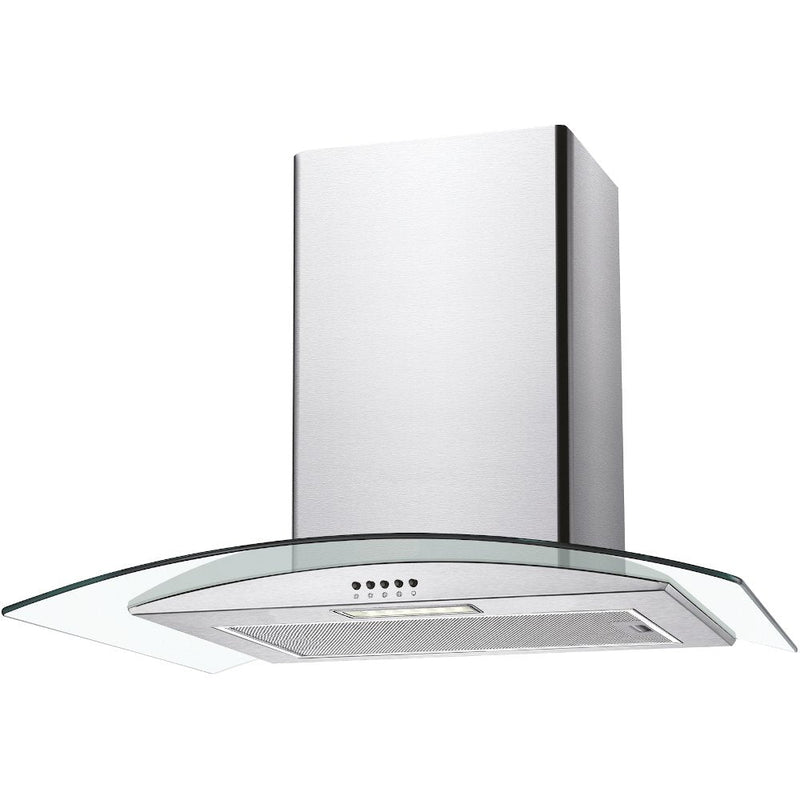 Candy CGM60NX/1 60cm Curved Glass Chimney Cooker Hood Stainless Steel