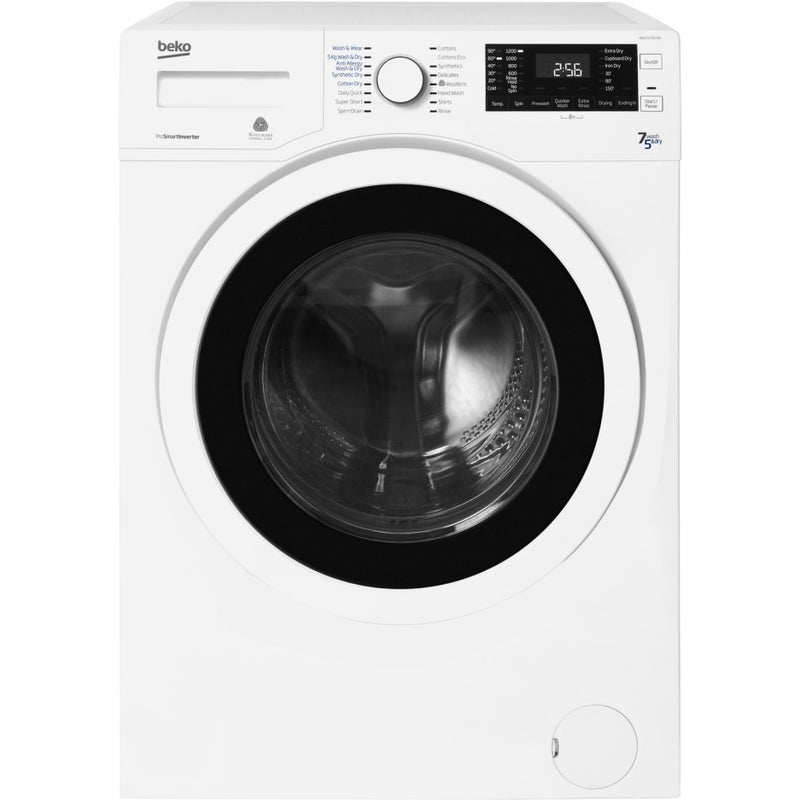 Beko WDJ7523023W Freestanding Washer Dryer 7kg Wash / 5kg Dry 1400rpm - White