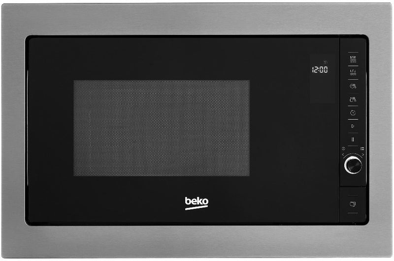 Beko BMGB25332BG 25L 900W Built-in Microwave Oven & Grill - Stainless Steel