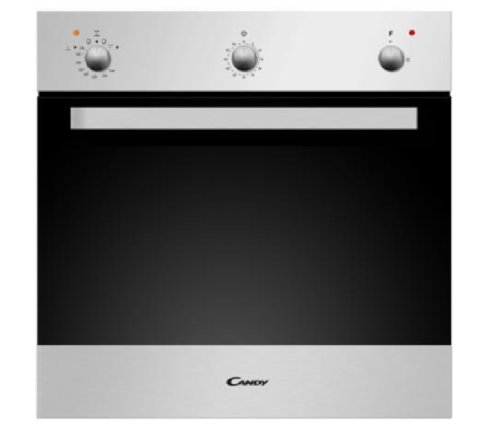 Candy OVG505/3X LPG Single Built In Gas Oven - Stainless Steel